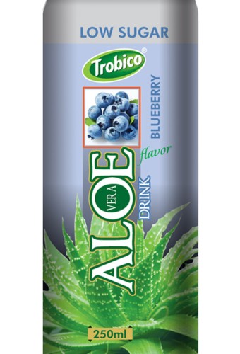 Trobico Aloe vera blueberry flavor alu can 250ml